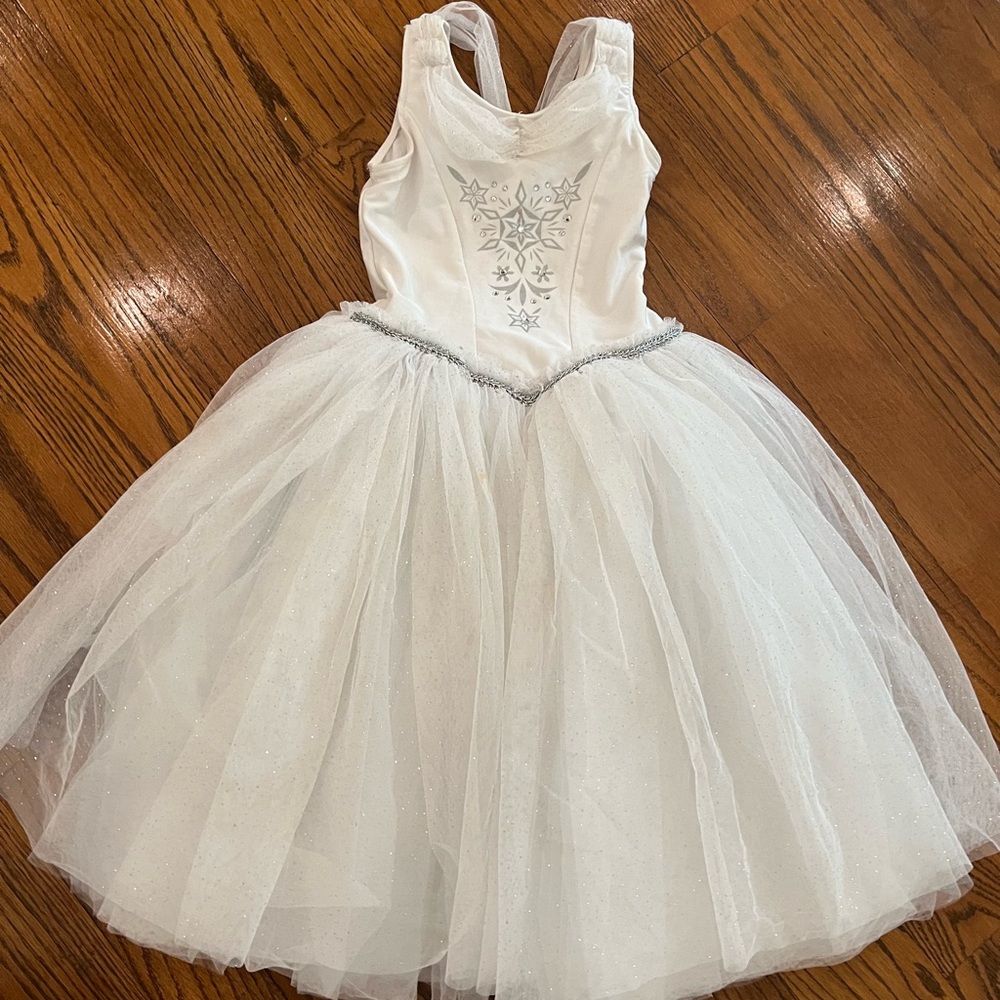 Disney Store Nutcracker Ballet Snow dress 7-8
